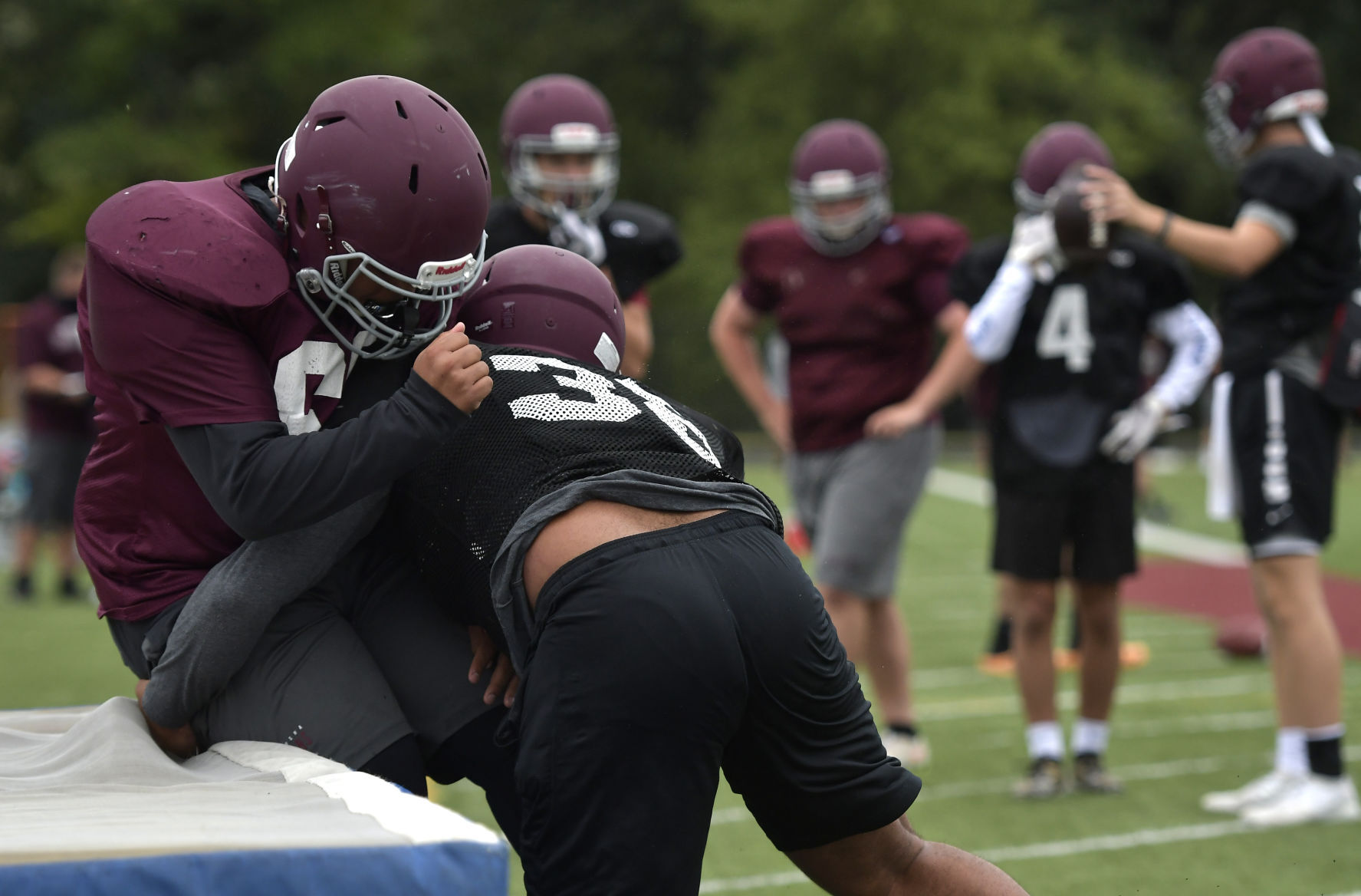 CENTRAL FOOTBALL PRACTICE